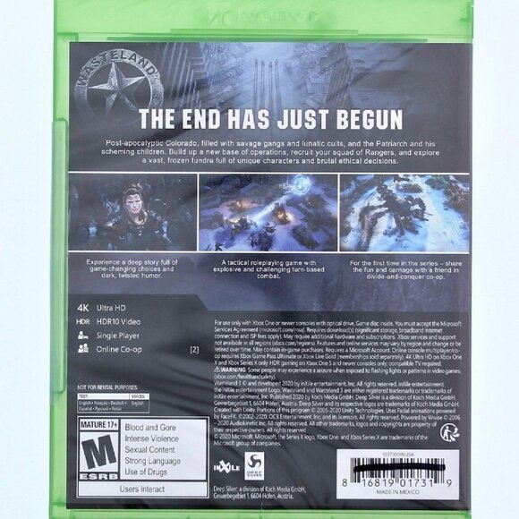 Wasteland 3 Game For Xbox One - Picture 2 of 2